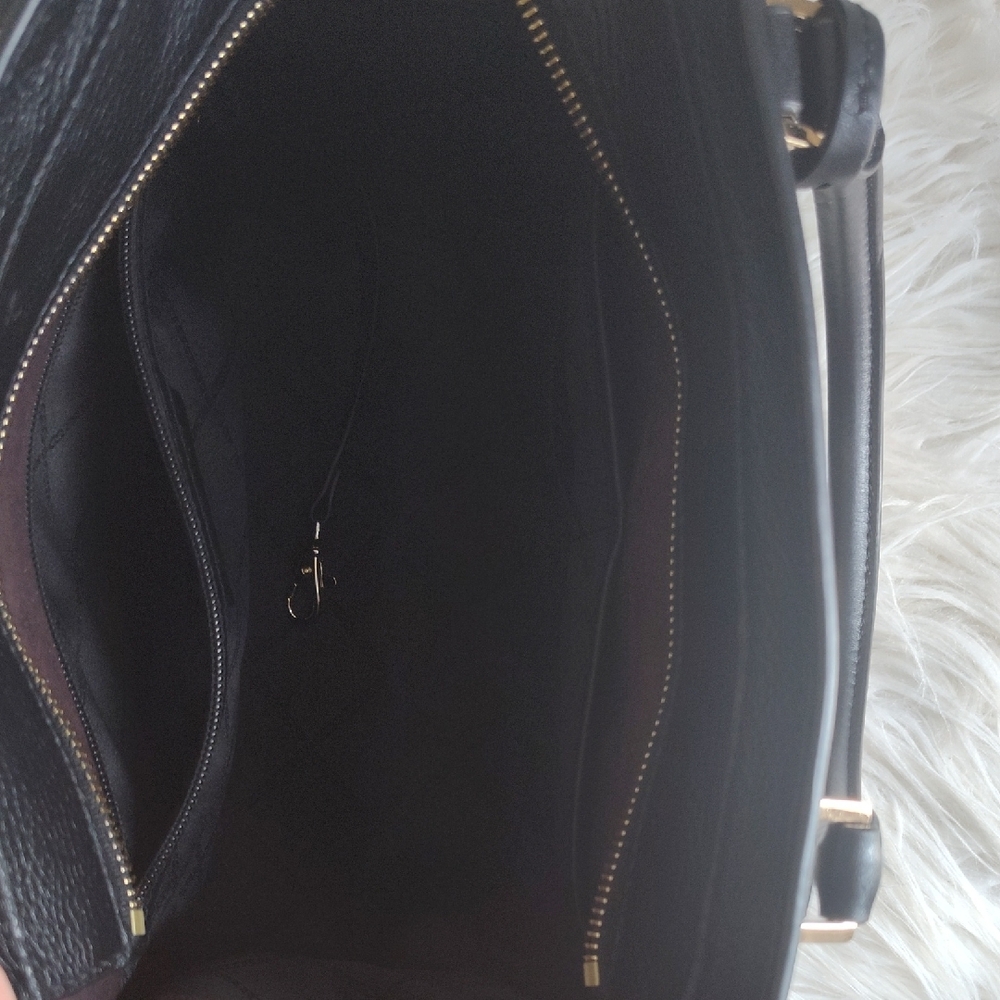 Michael Kors Black Satchel with Gold Hardware - Picture 10 of 13